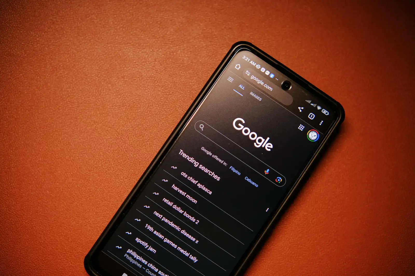 Smartphone showing product page for Shopify mobile SEO optimization in Texas