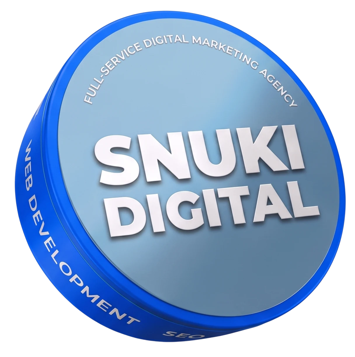 Snuki Digital maskota, plava limenka